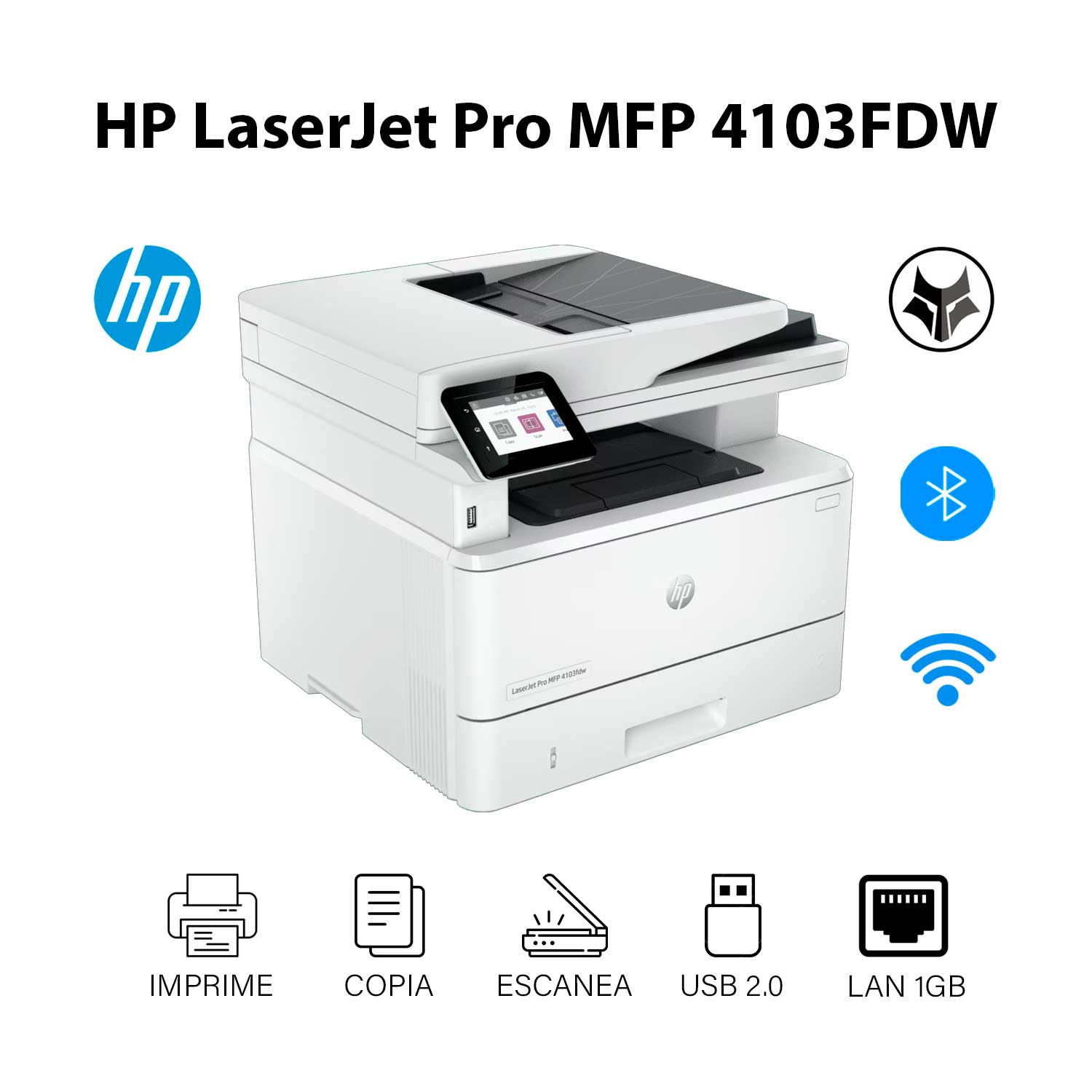 Impresora HP LaserJet Pro MFP 4103fdw